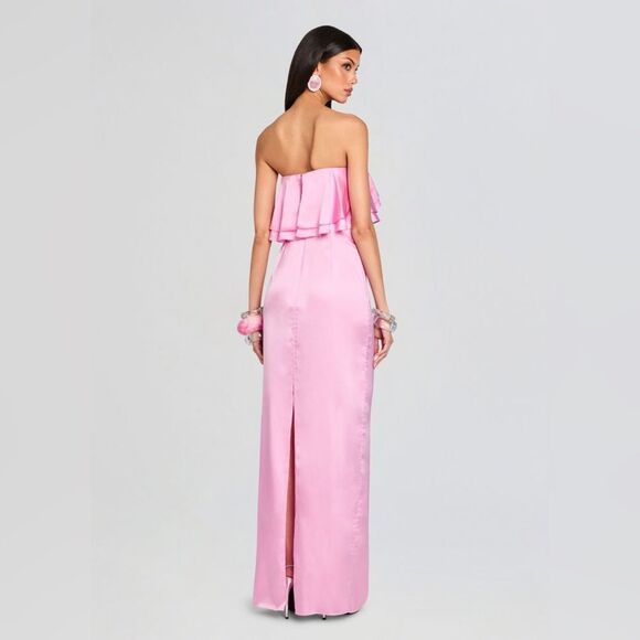 NWT RETROFÊTE QUEENIE DRESS in Camellia - Picture 6 of 11